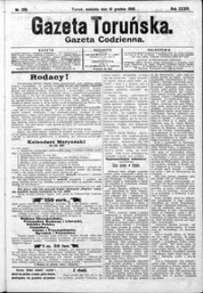 Gazeta Toruńska 1900, R. 34 nr 289