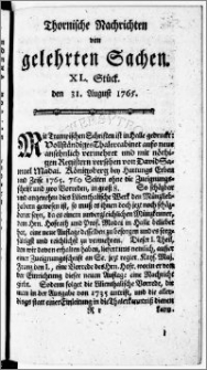 Thornische Nachrichten von Gelehrten Sachen, 1765.08.31 nr 40