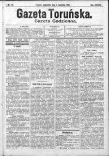 Gazeta Toruńska 1901, R. 35 nr 78