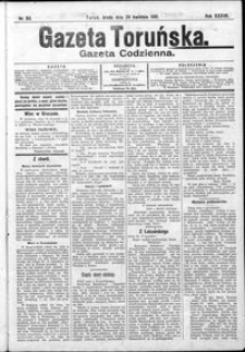 Gazeta Toruńska 1901, R. 35 nr 93