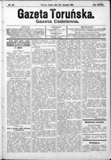 Gazeta Toruńska 1901, R. 35 nr 197