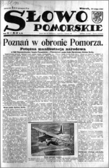 Słowo Pomorskie 1933.02.21 R.13 nr 42
