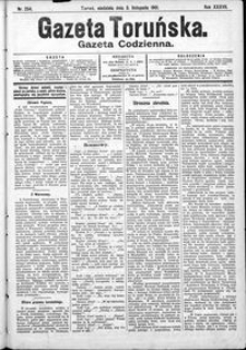 Gazeta Toruńska 1901, R. 35 nr 254