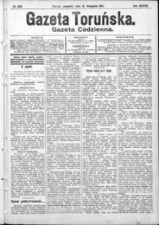 Gazeta Toruńska 1901, R. 35 nr 263
