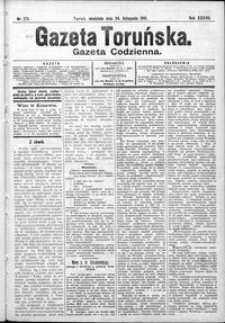 Gazeta Toruńska 1901, R. 35 nr 271