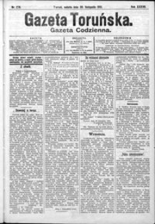 Gazeta Toruńska 1901, R. 35 nr 276
