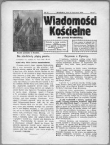 Wiadomości Kościelne dla Parafji Brodnickiej 1930, R. 1, nr 3