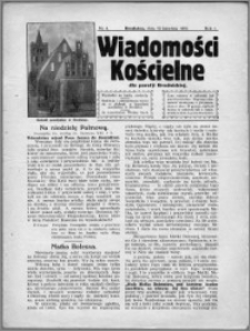 Wiadomości Kościelne dla Parafji Brodnickiej 1930, R. 1, nr 4