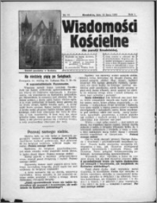 Wiadomości Kościelne dla Parafji Brodnickiej 1930, R. 1, nr 17