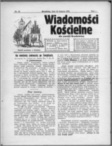 Wiadomości Kościelne dla Parafji Brodnickiej 1930, R. 1, nr 23