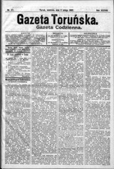 Gazeta Toruńska 1902, R. 38 nr 27