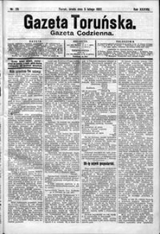 Gazeta Toruńska 1902, R. 38 nr 29