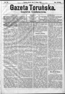 Gazeta Toruńska 1902, R. 38 nr 34