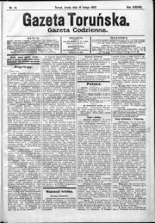 Gazeta Toruńska 1902, R. 38 nr 41