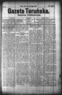 Gazeta Toruńska 1902, R. 38 nr 47