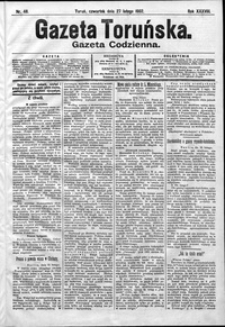 Gazeta Toruńska 1902, R. 38 nr 48