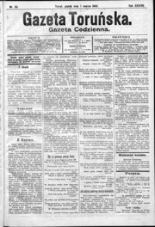 Gazeta Toruńska 1902, R. 38 nr 55