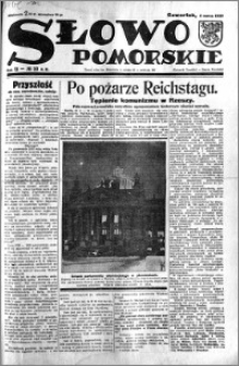 Słowo Pomorskie 1933.03.02 R.13 nr 50