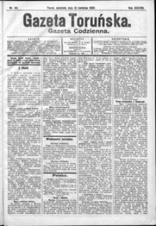 Gazeta Toruńska 1902, R. 38 nr 84