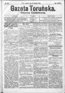 Gazeta Toruńska 1902, R. 38 nr 85