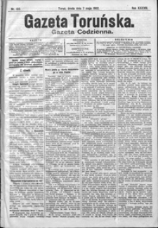 Gazeta Toruńska 1902, R. 38 nr 105