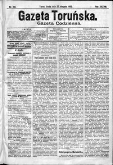 Gazeta Toruńska 1902, R. 38 nr 198