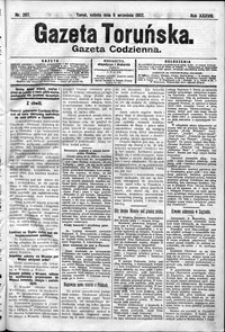 Gazeta Toruńska 1902, R. 38 nr 207