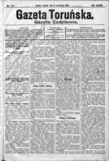 Gazeta Toruńska 1902, R. 38 nr 209