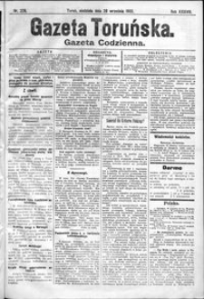 Gazeta Toruńska 1902, R. 38 nr 226 + dodatek