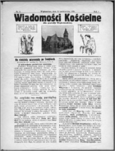 Wiadomości Kościelne dla Parafji Wąbrzeskiej 1930, R.1, nr 2