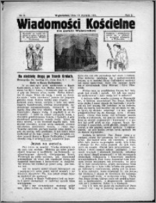 Wiadomości Kościelne dla Parafji Wąbrzeskiej 1930-1931, R.2, nr 8