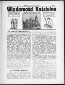 Wiadomości Kościelne dla Parafji Wąbrzeskiej 1930-1931, R.2, nr 10