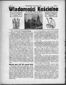 Wiadomości Kościelne dla Parafji Wąbrzeskiej 1930-1931, R.2, nr 11