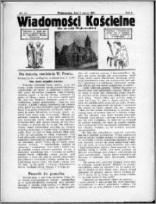 Wiadomości Kościelne dla Parafji Wąbrzeskiej 1930-1931, R.2, nr 15