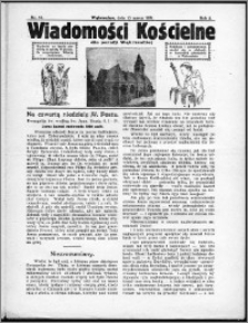 Wiadomości Kościelne dla Parafji Wąbrzeskiej 1930-1931, R.2, nr 16