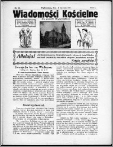Wiadomości Kościelne dla Parafji Wąbrzeskiej 1930-1931, R.2, nr 19