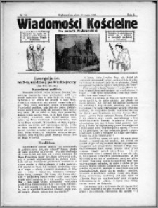 Wiadomości Kościelne dla Parafji Wąbrzeskiej 1930-1931, R.2, nr 24