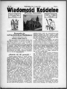 Wiadomości Kościelne dla Parafji Wąbrzeskiej 1930-1931, R.2, nr 25