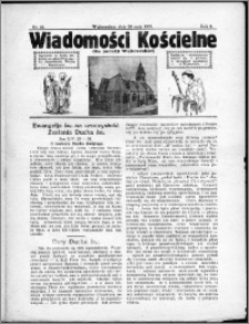 Wiadomości Kościelne dla Parafji Wąbrzeskiej 1930-1931, R.2, nr 26