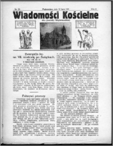 Wiadomości Kościelne dla Parafji Wąbrzeskiej 1930-1931, R.2, nr 33