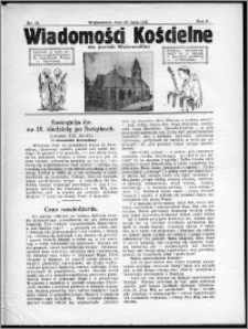 Wiadomości Kościelne dla Parafji Wąbrzeskiej 1930-1931, R.2, nr 35