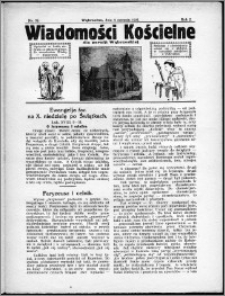 Wiadomości Kościelne dla Parafji Wąbrzeskiej 1930-1931, R.2, nr 36