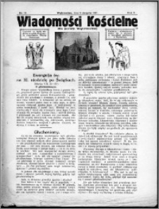 Wiadomości Kościelne dla Parafji Wąbrzeskiej 1930-1931, R.2, nr 37