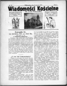 Wiadomości Kościelne dla Parafji Wąbrzeskiej 1930-1931, R.2, nr 39