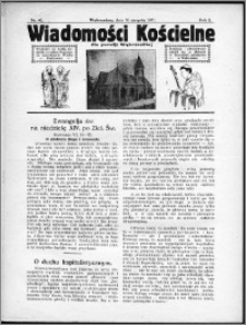 Wiadomości Kościelne dla Parafji Wąbrzeskiej 1930-1931, R.2, nr 40
