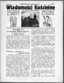 Wiadomości Kościelne dla Parafji Wąbrzeskiej 1930-1931, R.2, nr 48