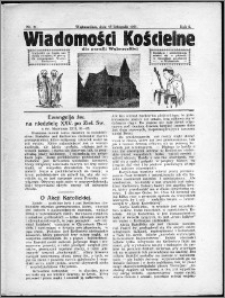 Wiadomości Kościelne dla Parafji Wąbrzeskiej 1930-1931, R.2, nr 51