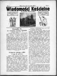 Wiadomości Kościelne dla Parafji Wąbrzeskiej 1931-1932, R.3, nr 3