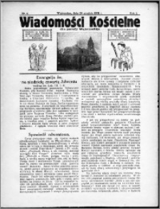Wiadomości Kościelne dla Parafji Wąbrzeskiej 1931-1932, R.3, nr 4