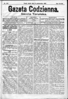 Gazeta Toruńska 1902, R. 38 nr 254